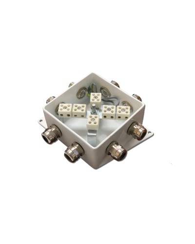 КМ-О (12к*6,0)-IP66-120х120, три ввода: Коробка монтажная огнестойкая в Пушкино