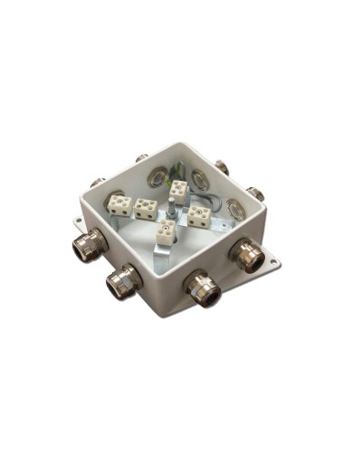 КМ-О (10к)-IP66-120х120, четыре ввода: Коробка монтажная огнестойкая в Пушкино