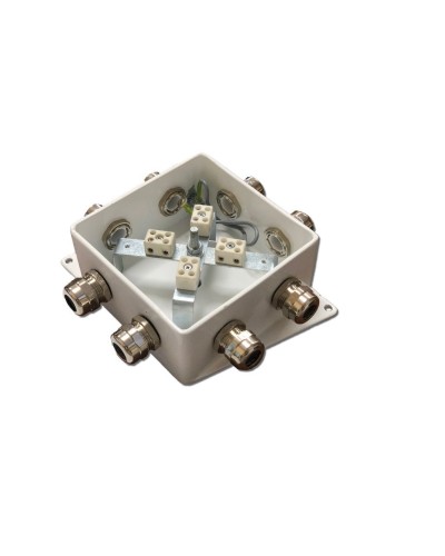 КМ-О (8к)-IP66-120х120, шесть вводов: Коробка монтажная огнестойкая в Пушкино