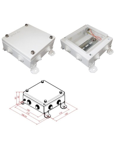КМ IP55-1515. Коробка монтажная электротехническая. Гефест в Пушкино