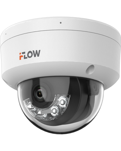 F-IC-2442C2MS(2.8мм). Бюджетная IP-видеокамера купольная. i-FLOW в Пушкино