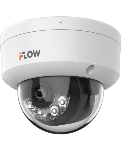 F-IC-2482C2MS(4мм). Бюджетная IP-видеокамера купольная. i-FLOW в Пушкино