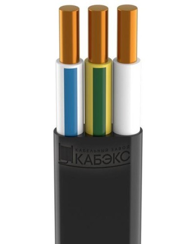 ВВГ-Пнг(А)-LS 3х4 ОК (N PE) 0,66кВ Кабэкс (ТХМ00070641). Кабель силовой, не распространяющий горение, не содержащих галогенов. Кабэкс в Пушкино