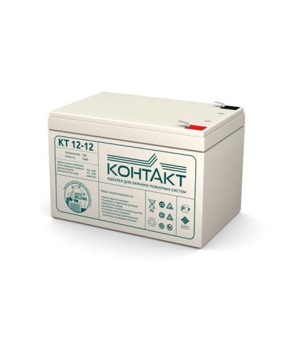 Контакт КТ 12-12. Аккумулятор герметичный свинцово-кислотный. Контакт в Пушкино