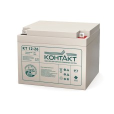 Контакт КТ 12-26. Аккумулятор герметичный свинцово-кислотный. Контакт
