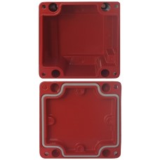 МКС Мороз, глухая, IP66/IP68, красный. Коробка коммутационная металлическая. Магнито-Контакт
