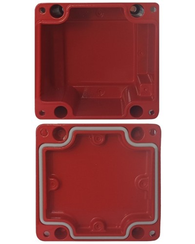 МКС Мороз, глухая, IP66/IP68, красный. Коробка коммутационная металлическая. Магнито-Контакт в Пушкино
