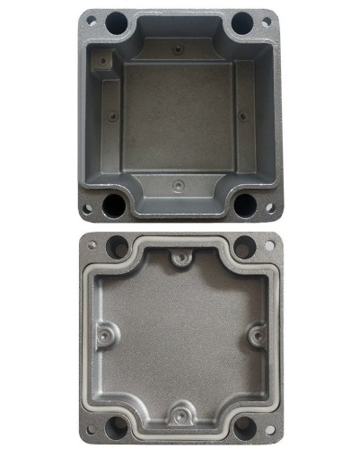 МКС Мороз, глухая, IP66/IP68, серый. Коробка коммутационная металлическая. Магнито-Контакт в Пушкино