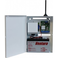 SR103-2GSM-SBK25-W Ретро (SR103-2GSM BK-7W) под АКБ 7Ач, цвет белый. Конвертор протоколов. Проксима