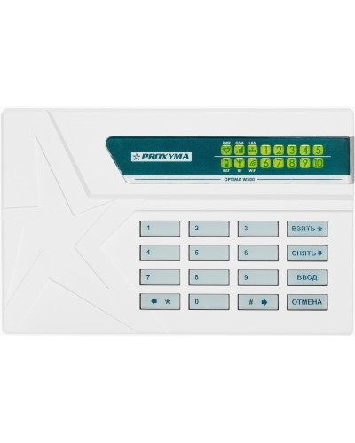 W500RWL+ Optima. Объектовый прибор с встроенными GSM, РПП Ладога-РК/Ладога-РК+, проводными шлейфами и W-Fi. Проксима в Пушкино