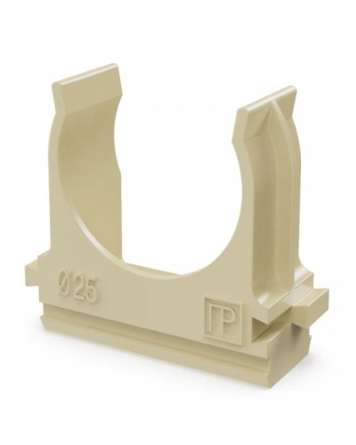 Крепёж-клипса для труб АБС-пластик сосна D25 (100 шт) (PR13.0050). Крепление для труб ПВХ. Промрукав в Пушкино