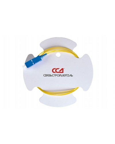 ШОС-SM/0.9 мм-SC/UPC-p/t -1.0м (130201-02538). Пигтейл оптический. ССД (Связьстройдеталь) в Пушкино
